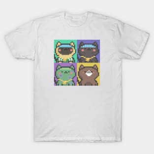 Pixel Cat Tile 025 T-Shirt